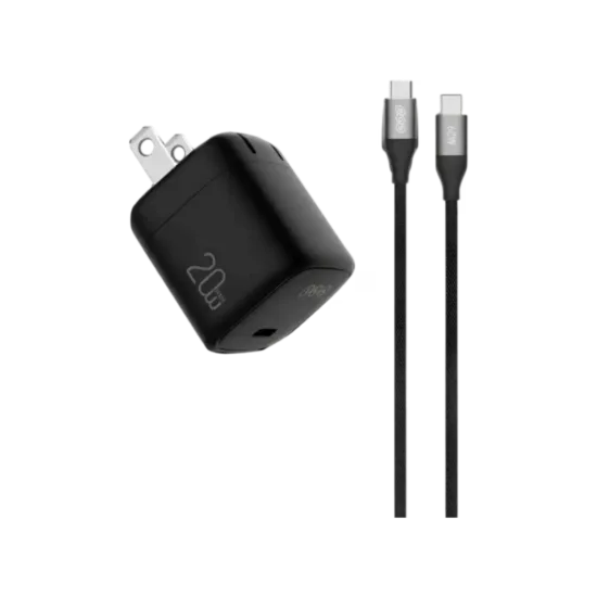 Picture of QCY CK03-MG 20W Adapter with Lighting Cable Set